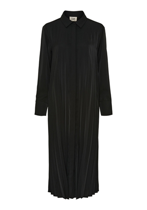 Klänningar - Frida pleat dress – Black